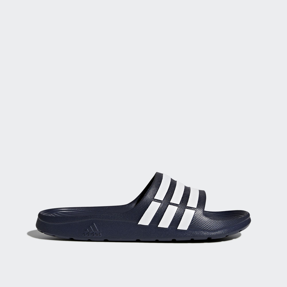 Adidas Duramo Slides - παντοφλες γυναικεια - Βαθυ Μπλε/Ασπρα,Μέγεθος: EU 36 – 54 2/3 (317NWQOM)